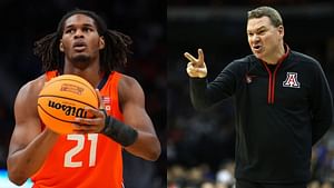 Illinois transfer Morez Johnson makes feelings known on Tommy Lloyd-led Team USA squad: "It's been great here"