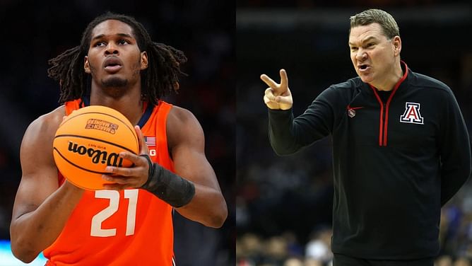 Illinois transfer Morez Johnson makes feelings known on Tommy Lloyd-led Team USA squad: "It's been great here"