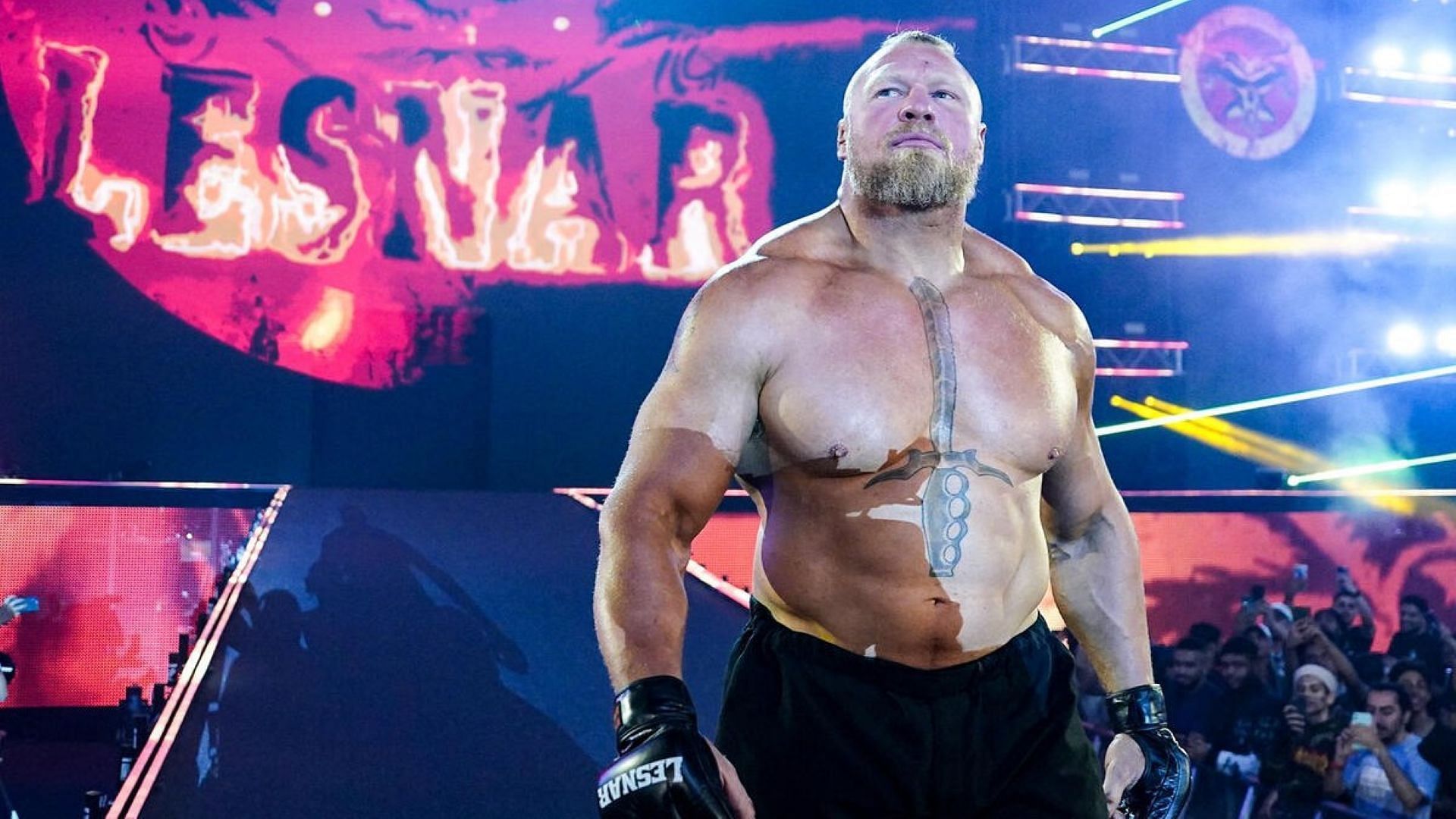Is Brock Lesnar looking toward a WWE return at SummerSlam? (Image Credit: WWE.com).
