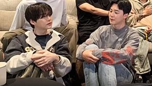 “HE REALLY IS HOME”- Fans praise Suga for reassuring Jimin over weight loss remark during BTS reunion live
