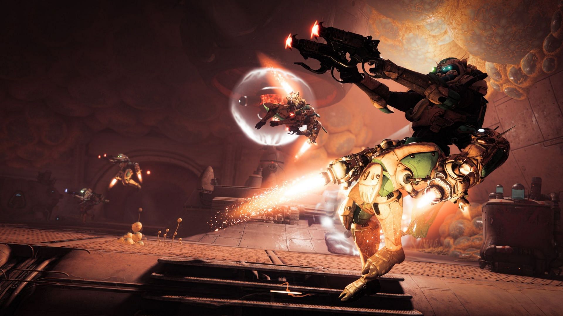 Gouge mission boss fight in Destiny 2 (Image via Bungie)