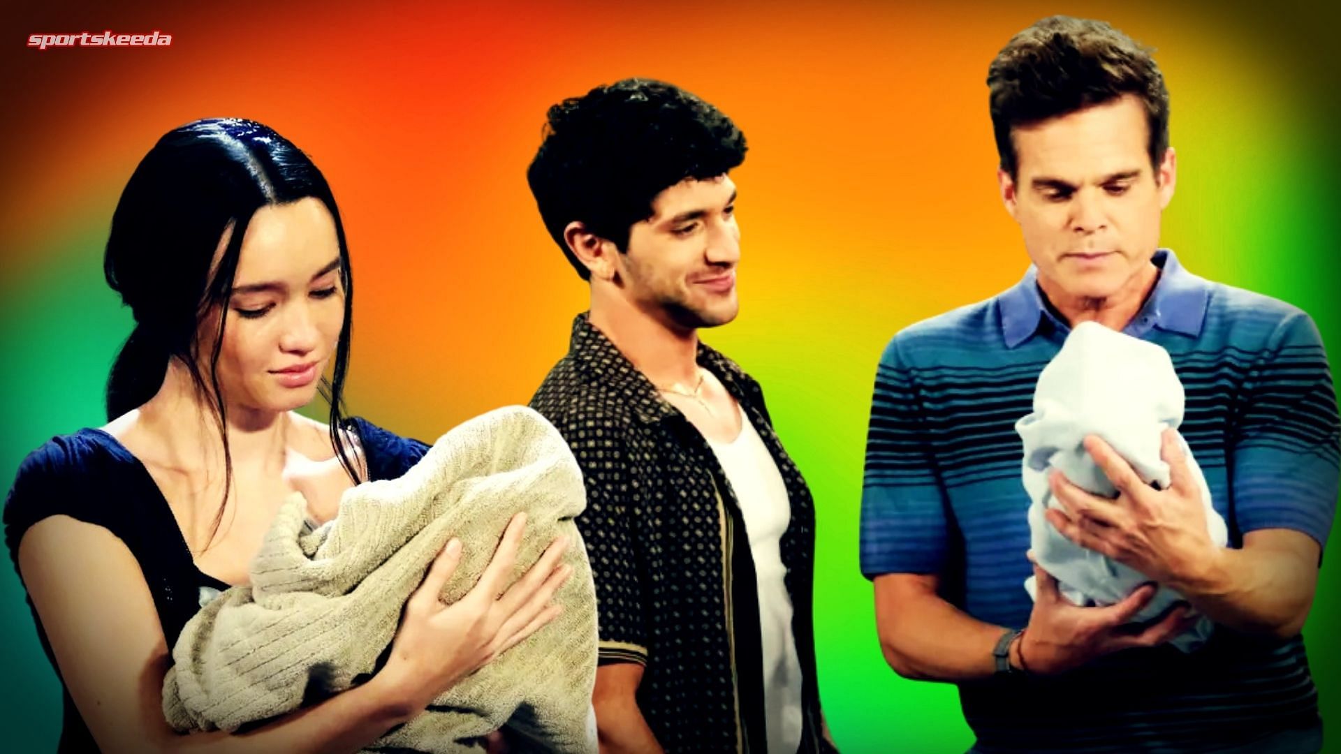 A still from Days Of Our Lives (Custom cover edited by Sportskeeda, images via Peacock)