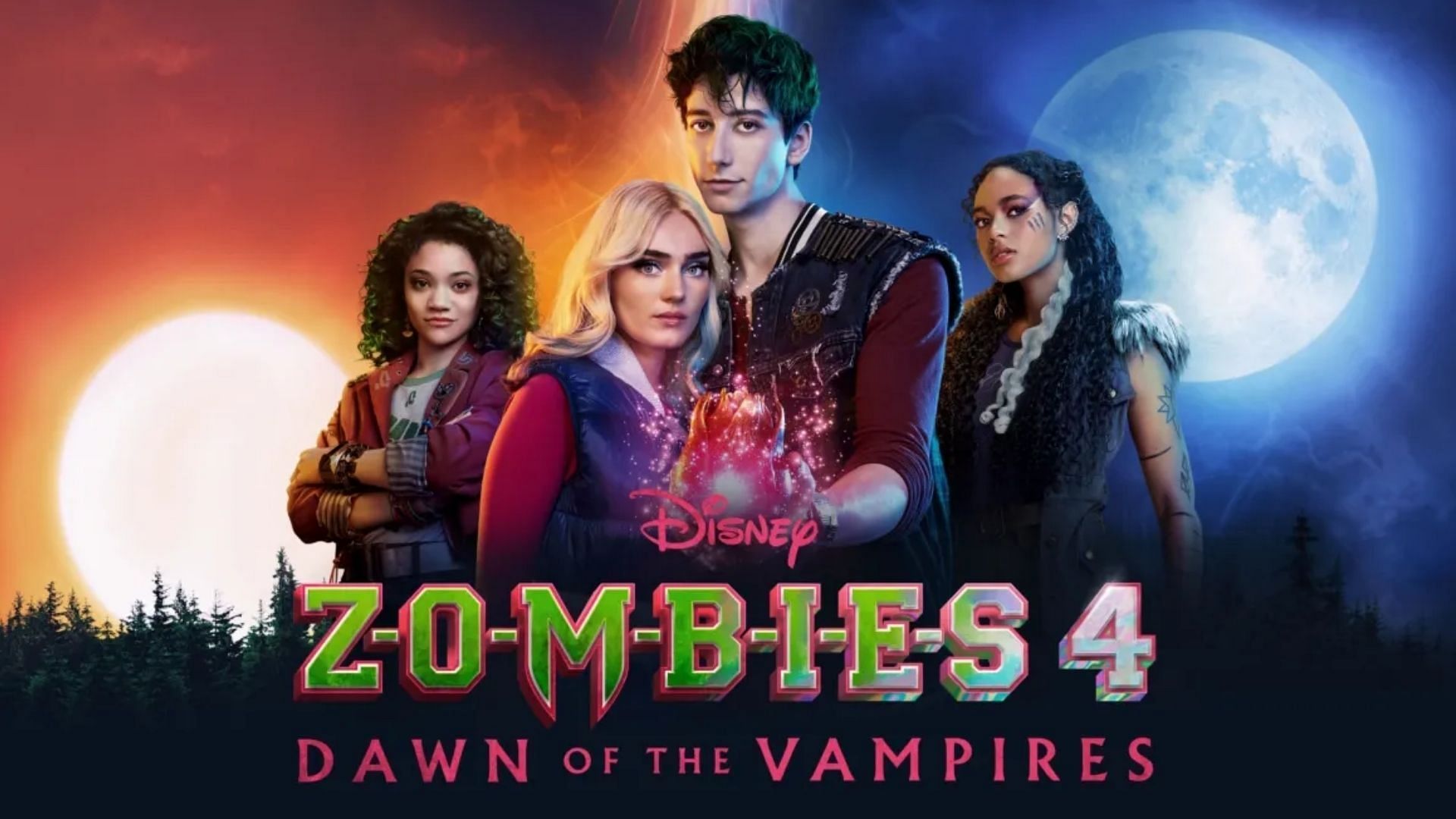 Zombies 4: Dawn of the Vampires (Image via Disney Plus)