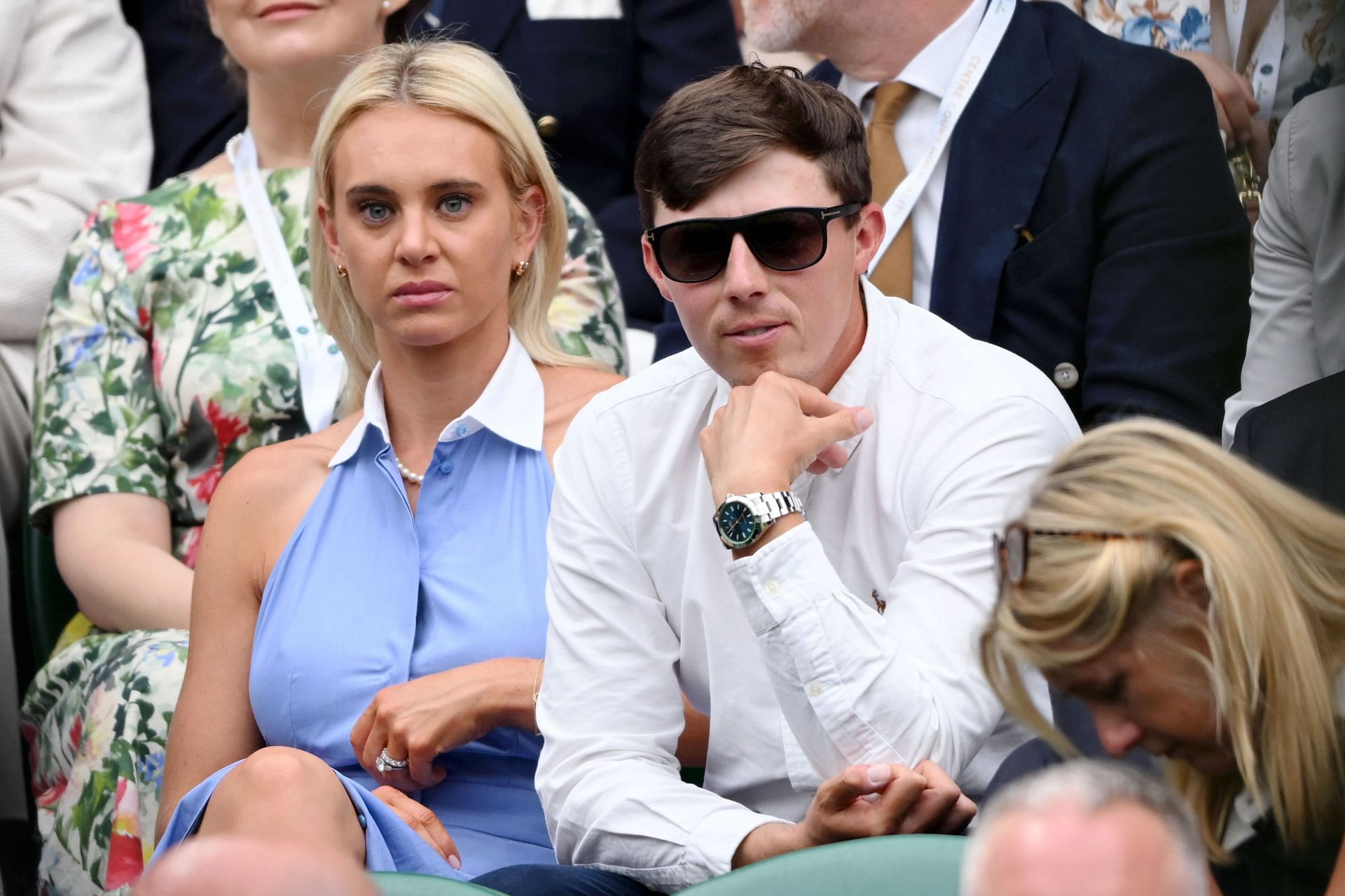 Celebrity Sightings At Wimbledon 2025 - Day 6 - Source: Getty