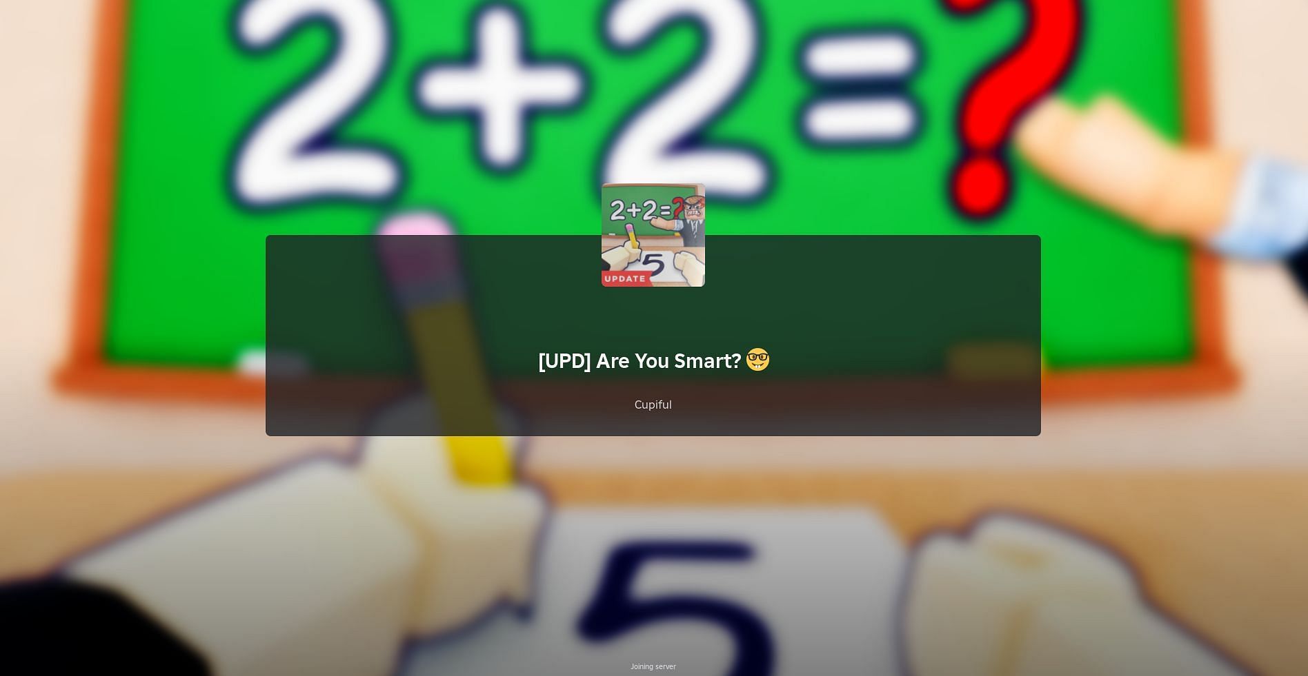 Are you smart free rewards (Image via Roblox)