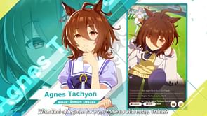 All Agnes Tachyon event choices and their effects in Umamusume: Pretty Derby