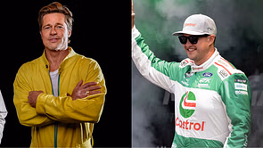 WATCH: Ryan Preece recreates Brad Pitt’s driver practices from the latest F1 movie