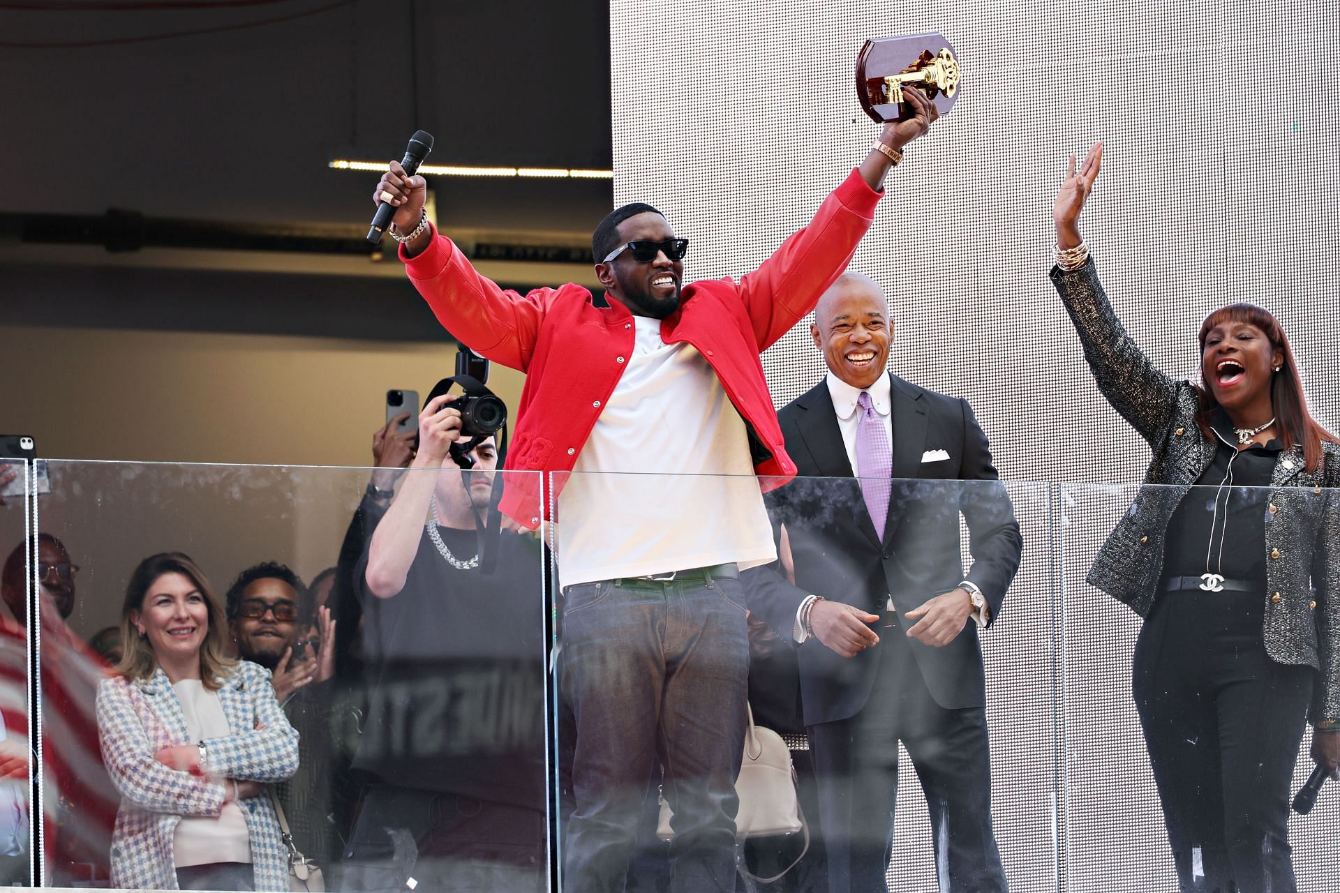 New York City Mayor Presents Sean &quot;Diddy&quot; Combs With Keys To The City - Source: Getty