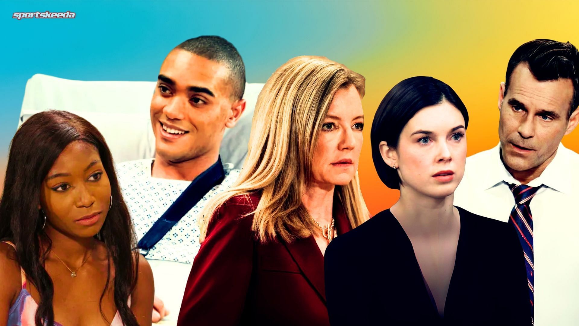  Trina, Kai, Nina, Willow &amp; Drew (Custom cover edited by Sportskeeda, Original Image  [ABC Network])