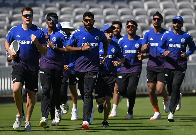 MI bowling all-rounder spotted during a practice session at Lord's ahead of 3rd ENG vs IND 2025 Test [In Pictures]
