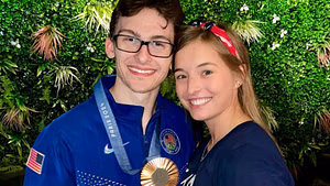 Stephen Nedoroscik's girlfriend pens love note for the gymnast on their anniversary with adorable pictures