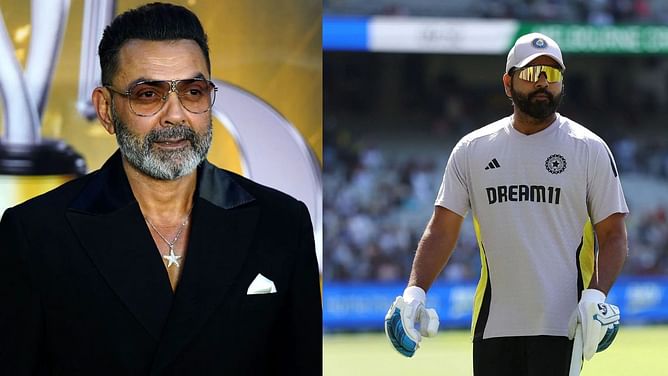 "Rooting for our team" - Bobby Deol catches up with Rohit Sharma amid ENG vs IND 2025 3rd Test [In Picture]