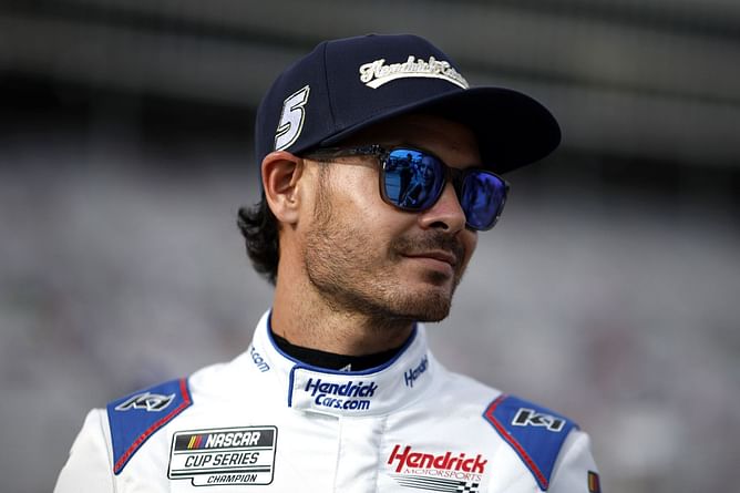 Kyle Larson’s daughter Audrey doesn’t hold back on her racing rivalry with her brother Owen