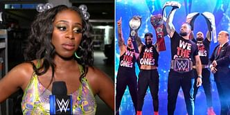 Naomi reacts to top WWE star taking a massive shot at the Bloodline