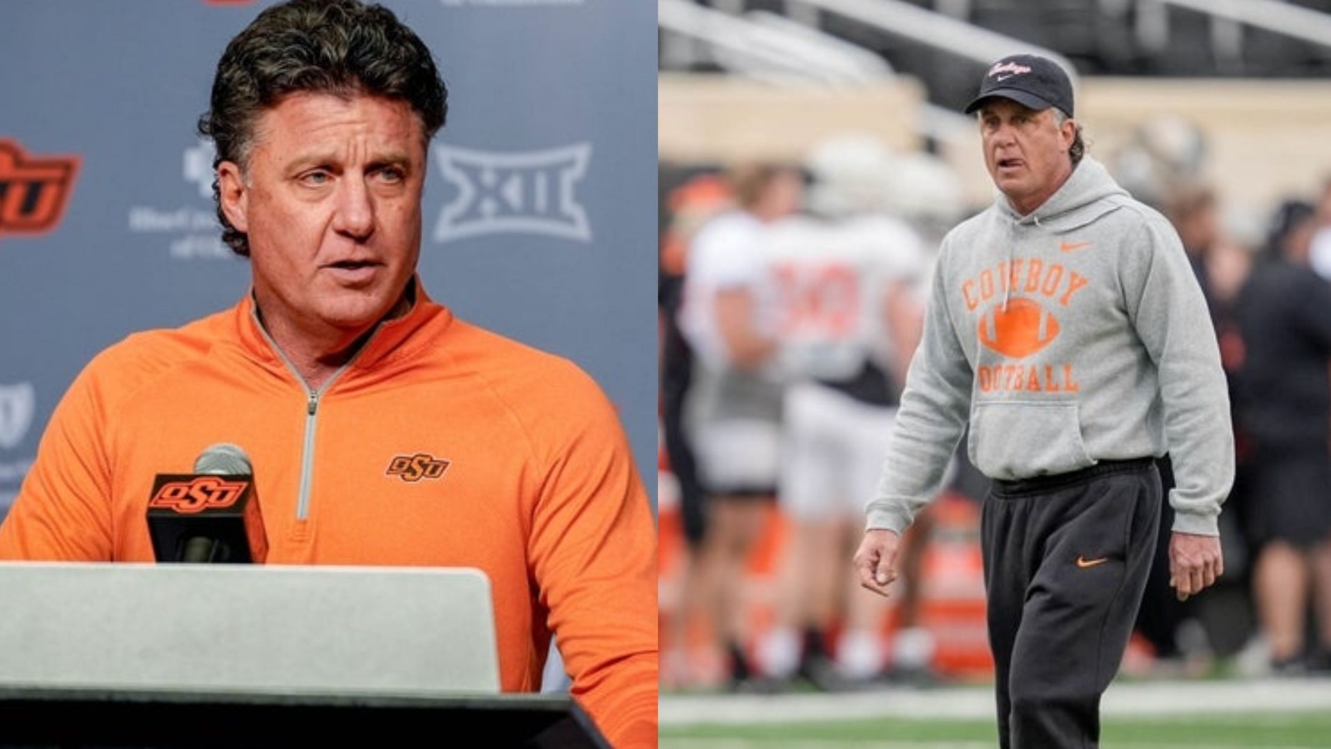 Oklahoma State coach Mike Gundy