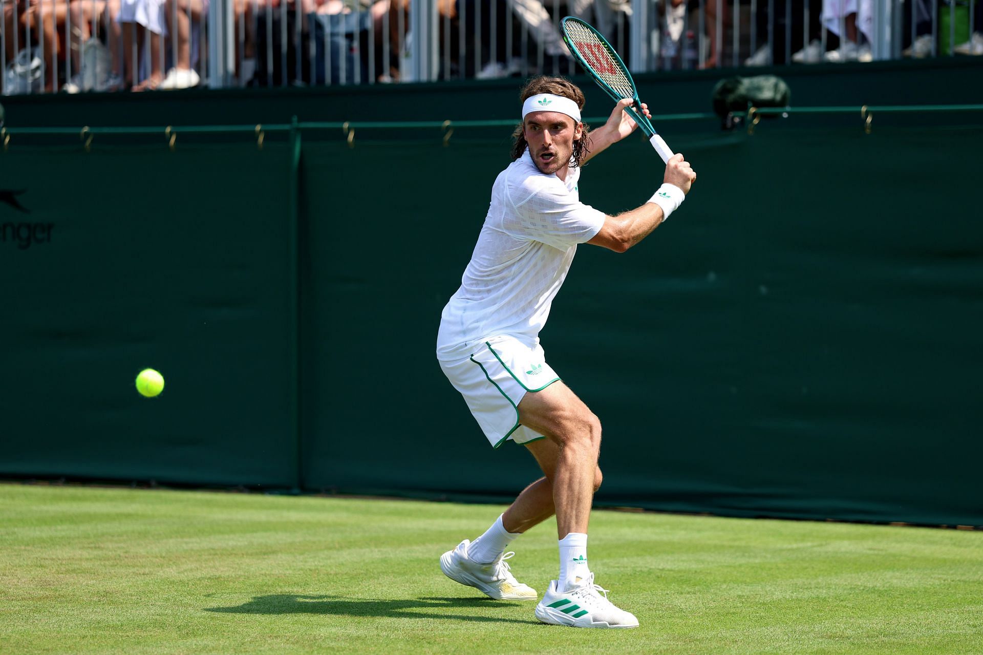 Stefanos Tsitsipas at the Championships - Wimbledon 2025 - (Source: Getty)