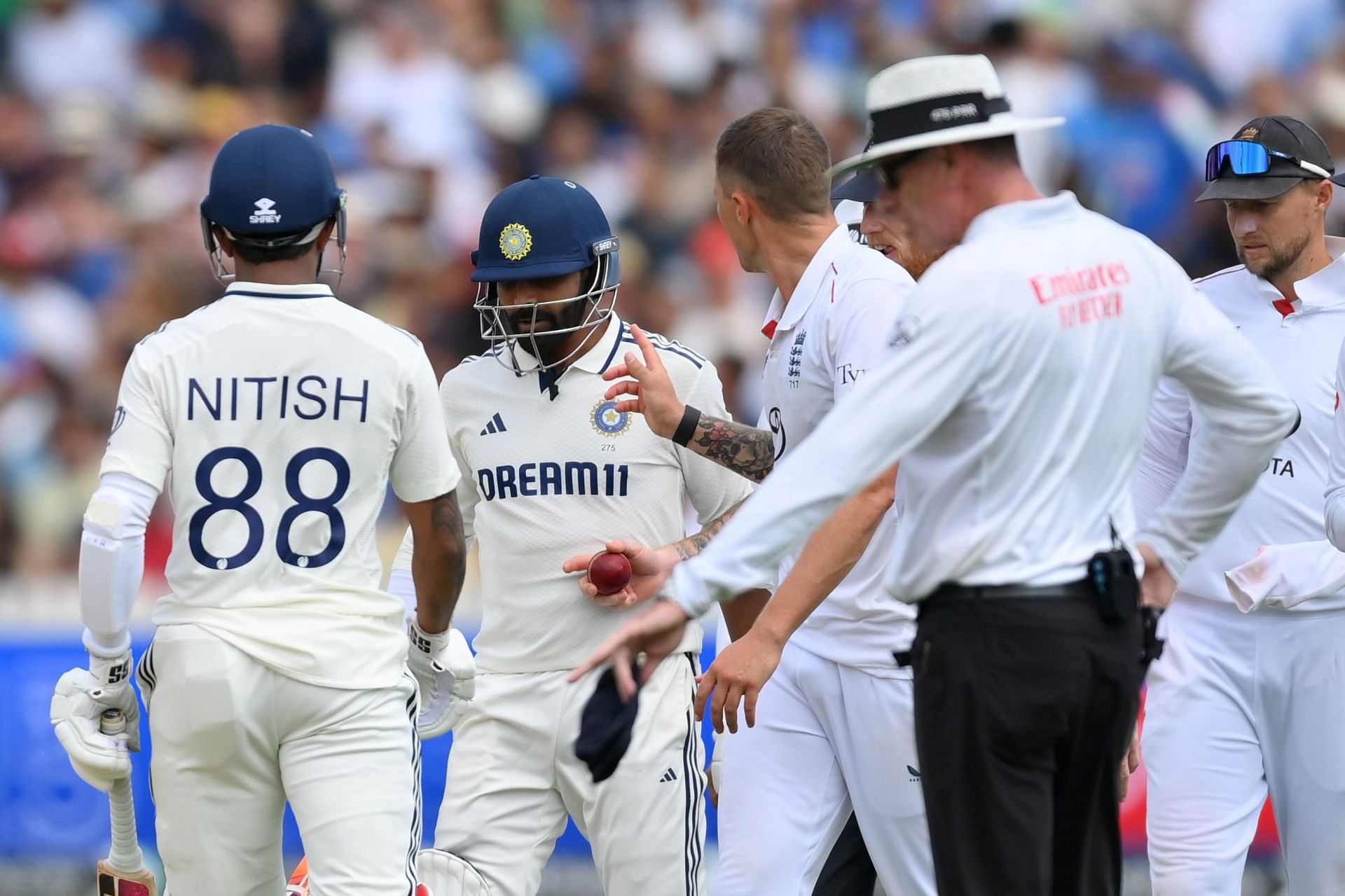 England v India - 3rd Rothesay Test Match: Day Five - Source: Getty