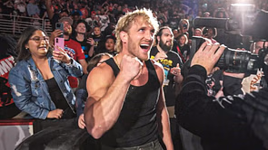 Logan Paul confronts WWE fan: "Don't touch me bro"