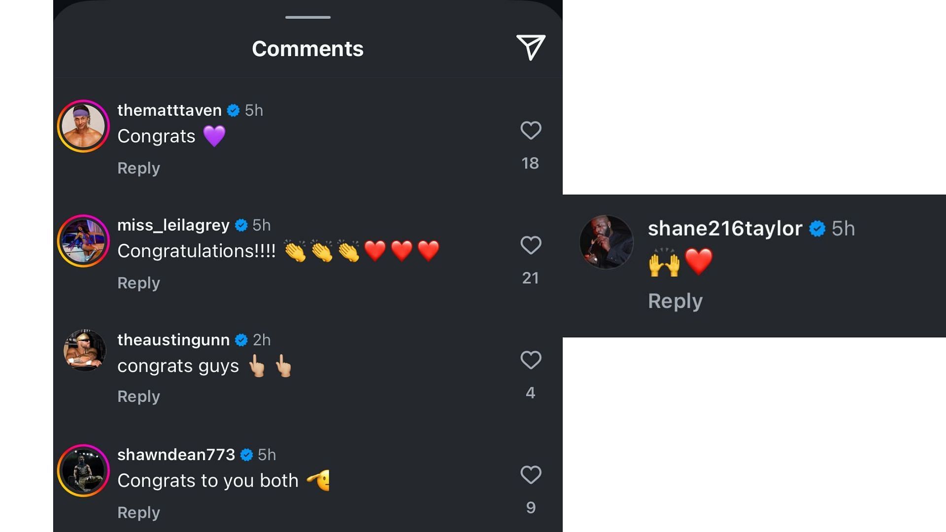 Comments left under Kelani Jordan&#039;s post [Source: Jordan&#039;s Instagram]