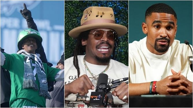 "Can you name me one Gillie Da Kid album?" - Cam Newton torches rap star and podcaster for calling out ex-Panthers QB on Jalen Hurts drama