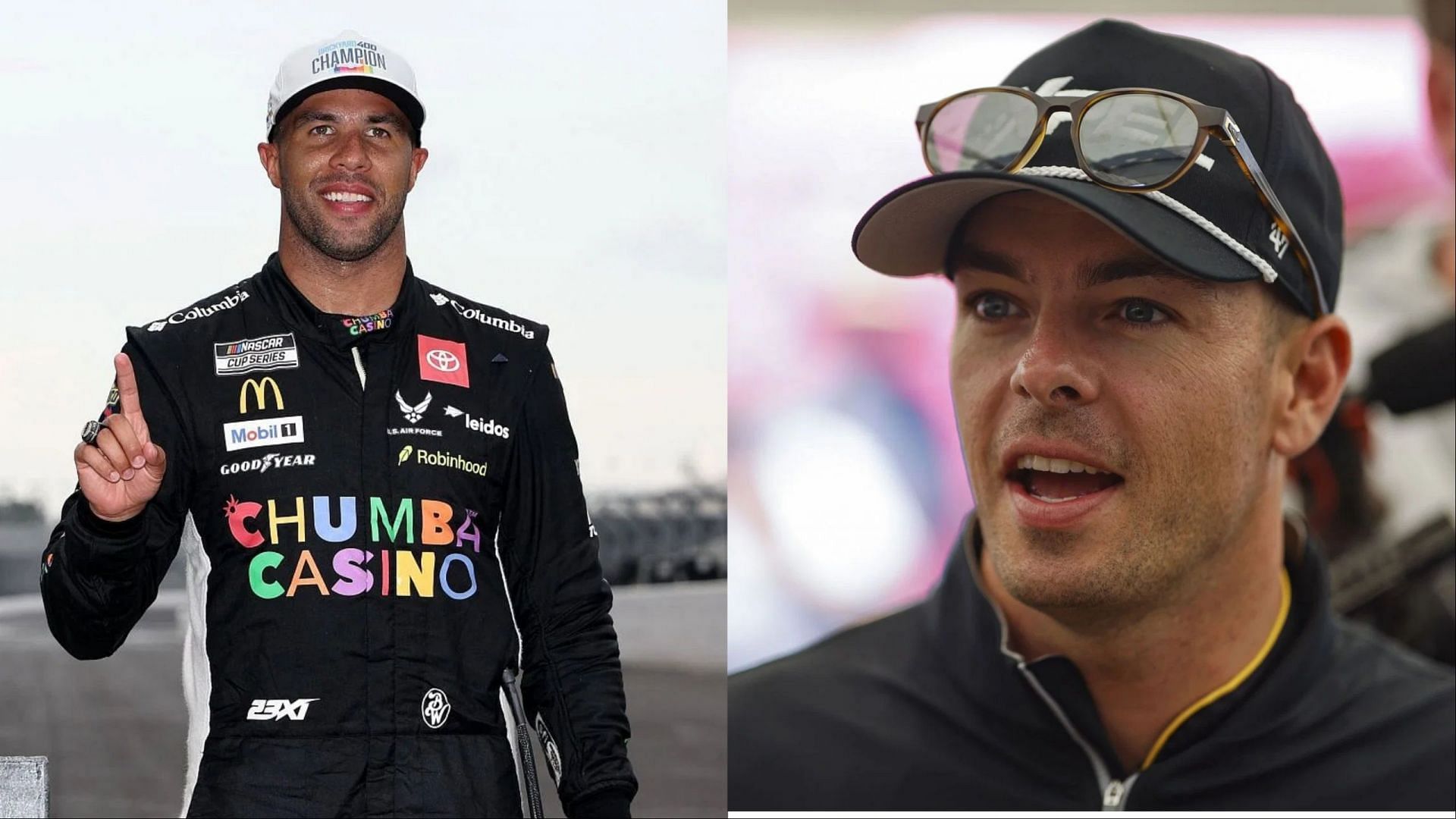 Image Credits: Getty, L: Bubba Wallace ; R: Scott McLaughlin