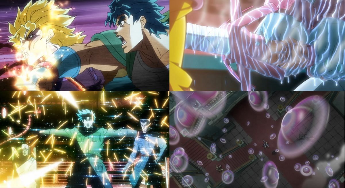 Other uses of Hamon across JoJo&rsquo;s Bizarre Adventure (Image via David Production)