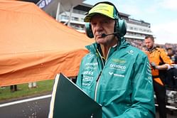Watch: Adrian Newey dressing up in Aston Martin overalls as he gets ready to drive the iconic Lotus