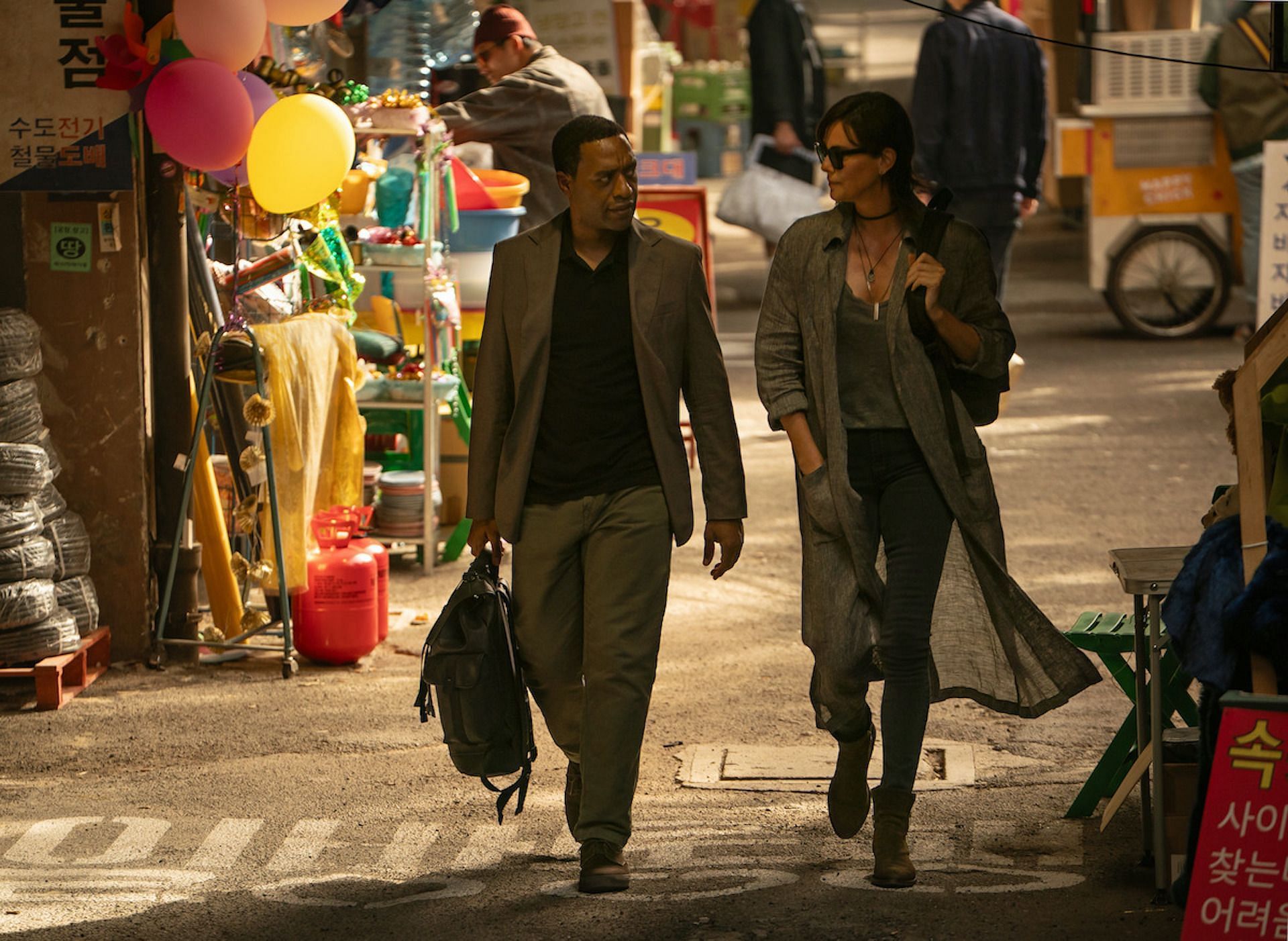 Copley and Andy as seen in Netflix