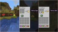 Most dyes can be extracted from flowers and can be used to color blocks (Image via Sportskeeda Gaming || Mojang Studios)