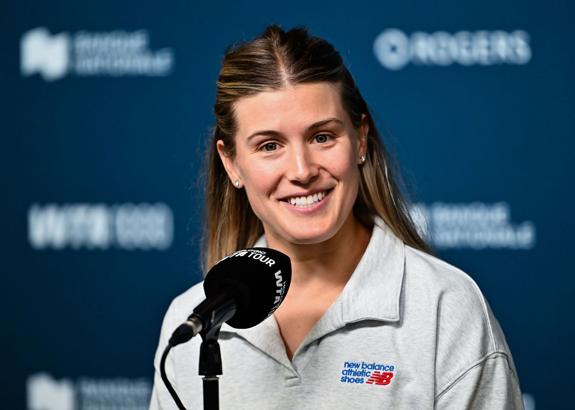 Eugenie Bouchard at the WTA 1000 National Bank Open presented by Rogers - Source: Getty