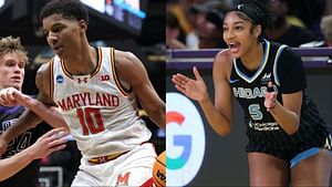 Angel Reese reacts as brother Julian Reese scores debut bucket on Lakers: "Come on Ju"