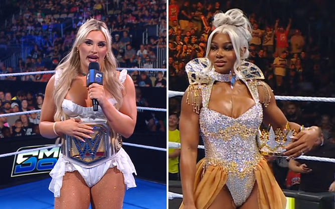 Tiffany Stratton chooses 49-year-old legend as her WWE Women's Title opponent at Evolution; Jade Cargill unimpressed