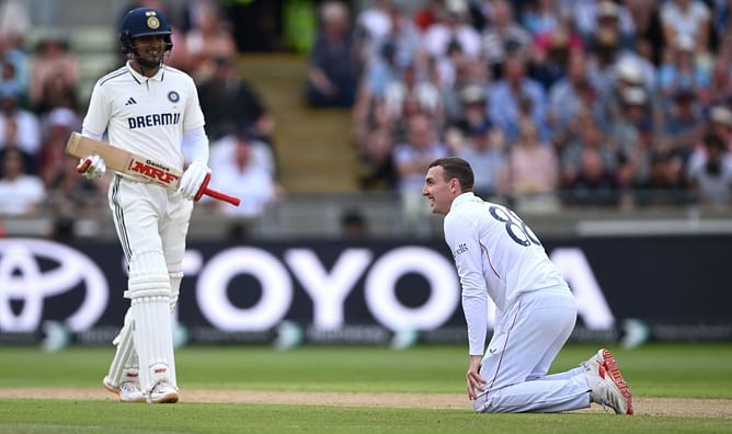 "It's raining tomorrow" - Harry Brook involved in hilarious exchange with Shubman Gill on Day 4 of ENG vs IND 2025 2nd Test [Watch]