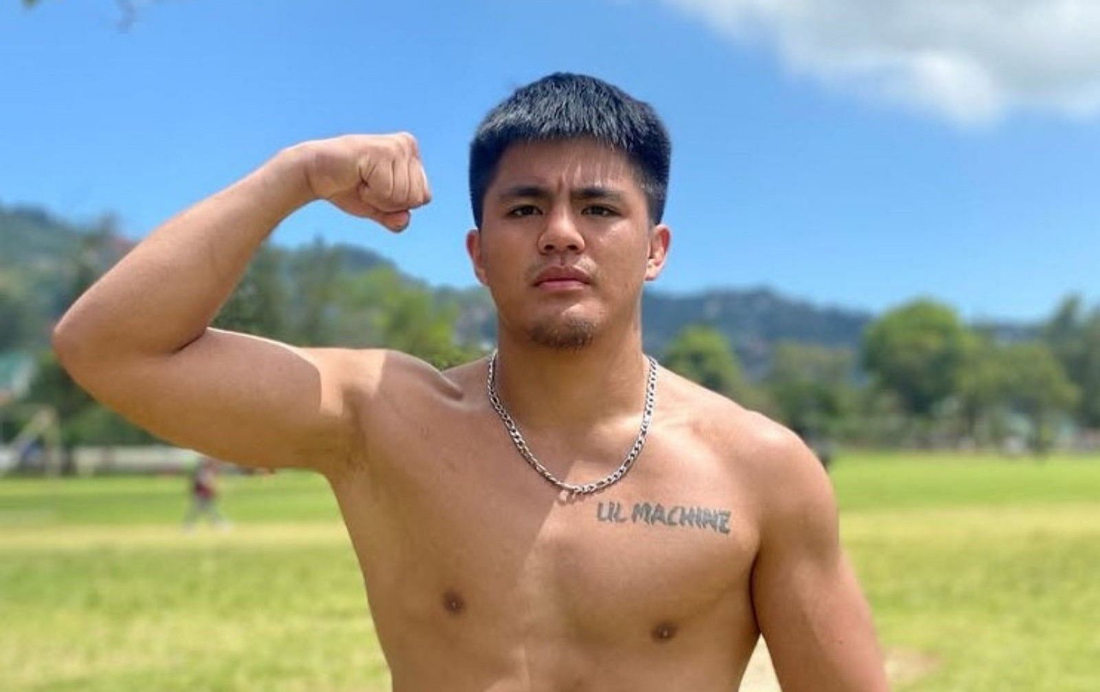 Jhanlo Mark Sangiao grateful for support he has been getting from fans. -- Photo from Jhanlo Mark Sangiao