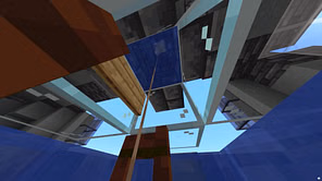 Minecraft player builds creative helicopter in the new lead update