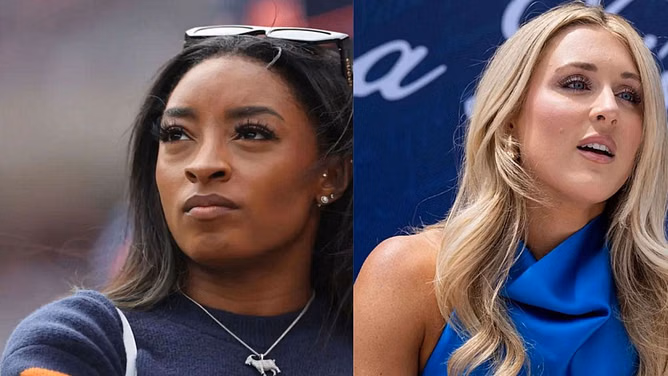 "Why y'all soooo scared" - Simone Biles slams back after receiving online criticism over her and Riley Gaines' feud