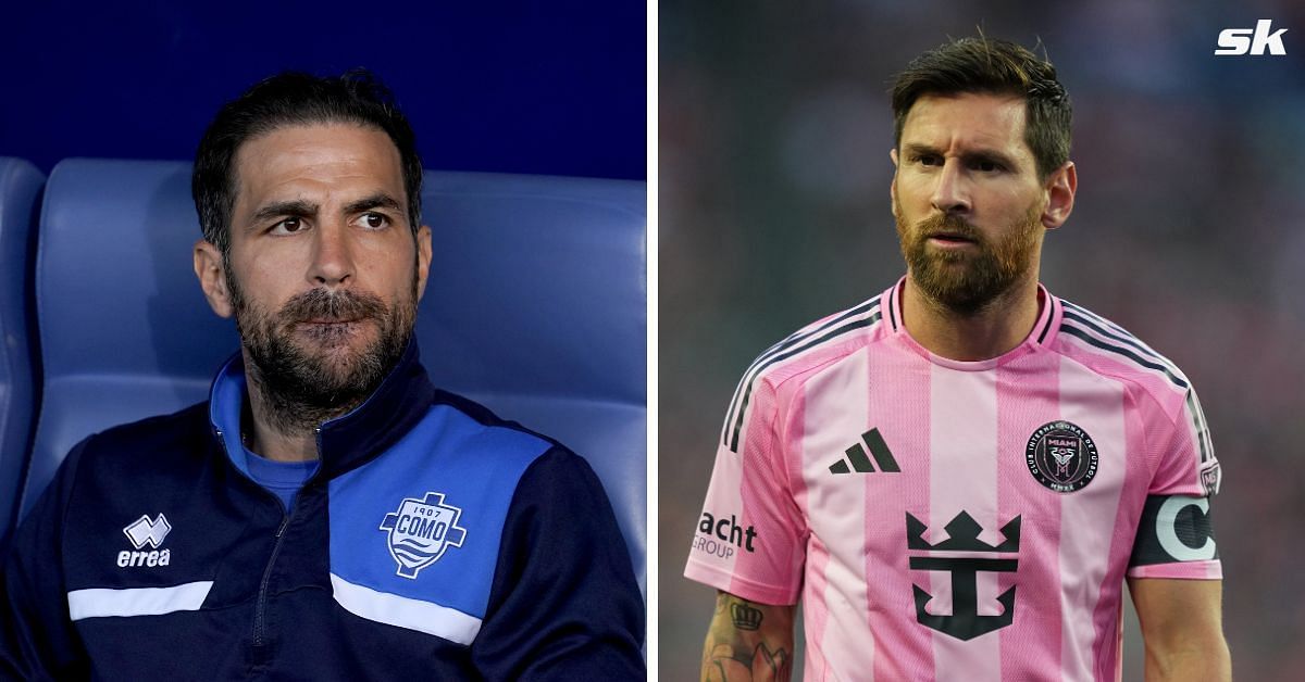 Cesc Fabregas (left) &amp; Lionel Messi (right) - All images from Getty