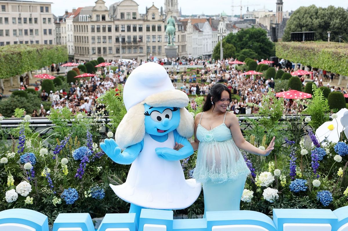 Does the Smurfs movie have a Rihanna song? Grammy-winner reveals her go-to karaoke track in latest interview