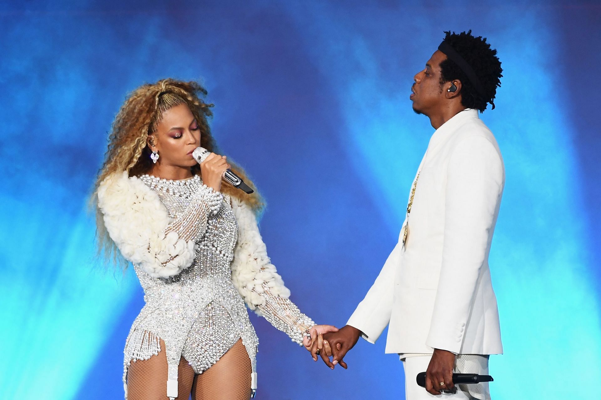 Beyonce And Jay-Z &quot;On The Run II&quot; Tour - New Jersey - Source: Getty
