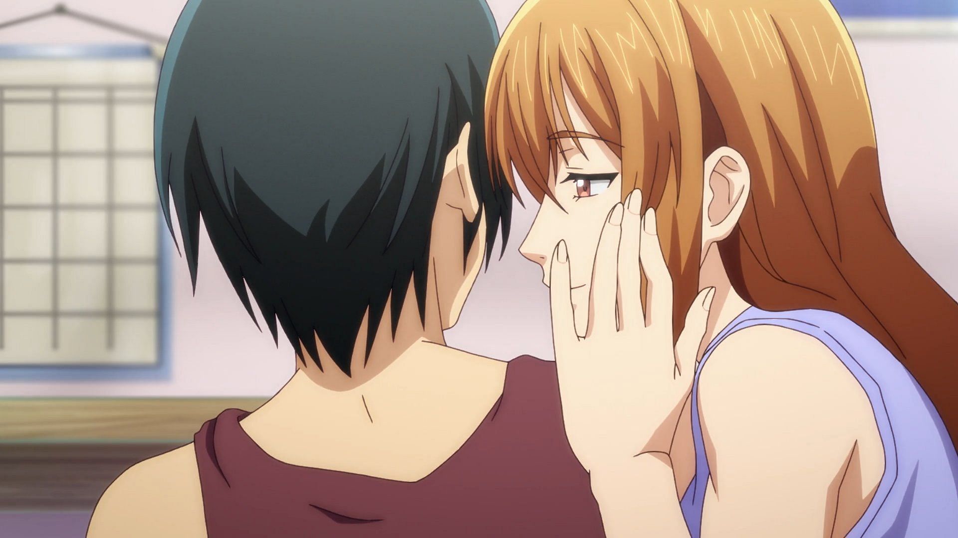 Nanaka and Iori as seen in the anime series (Image via Liber and Zero-G)
