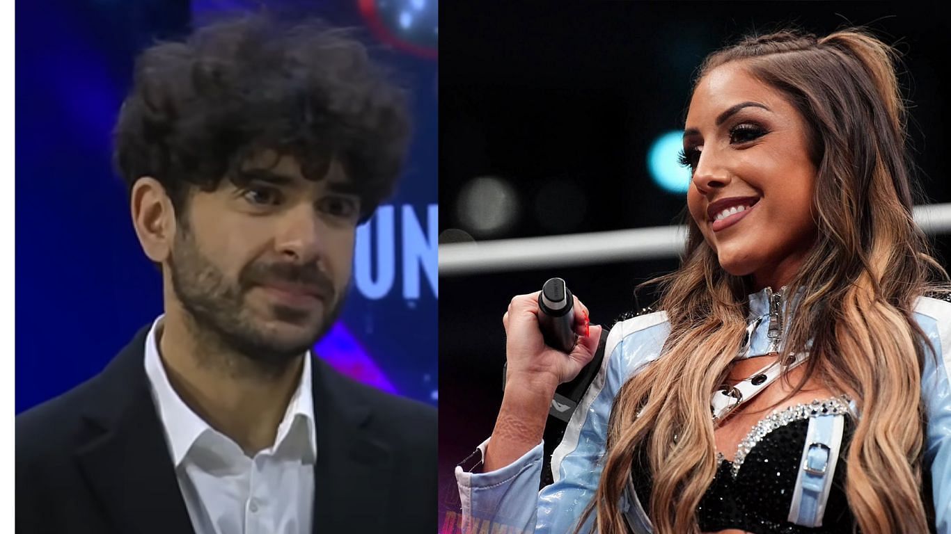 Tony Khan and Britt Baker [ Images from Britt