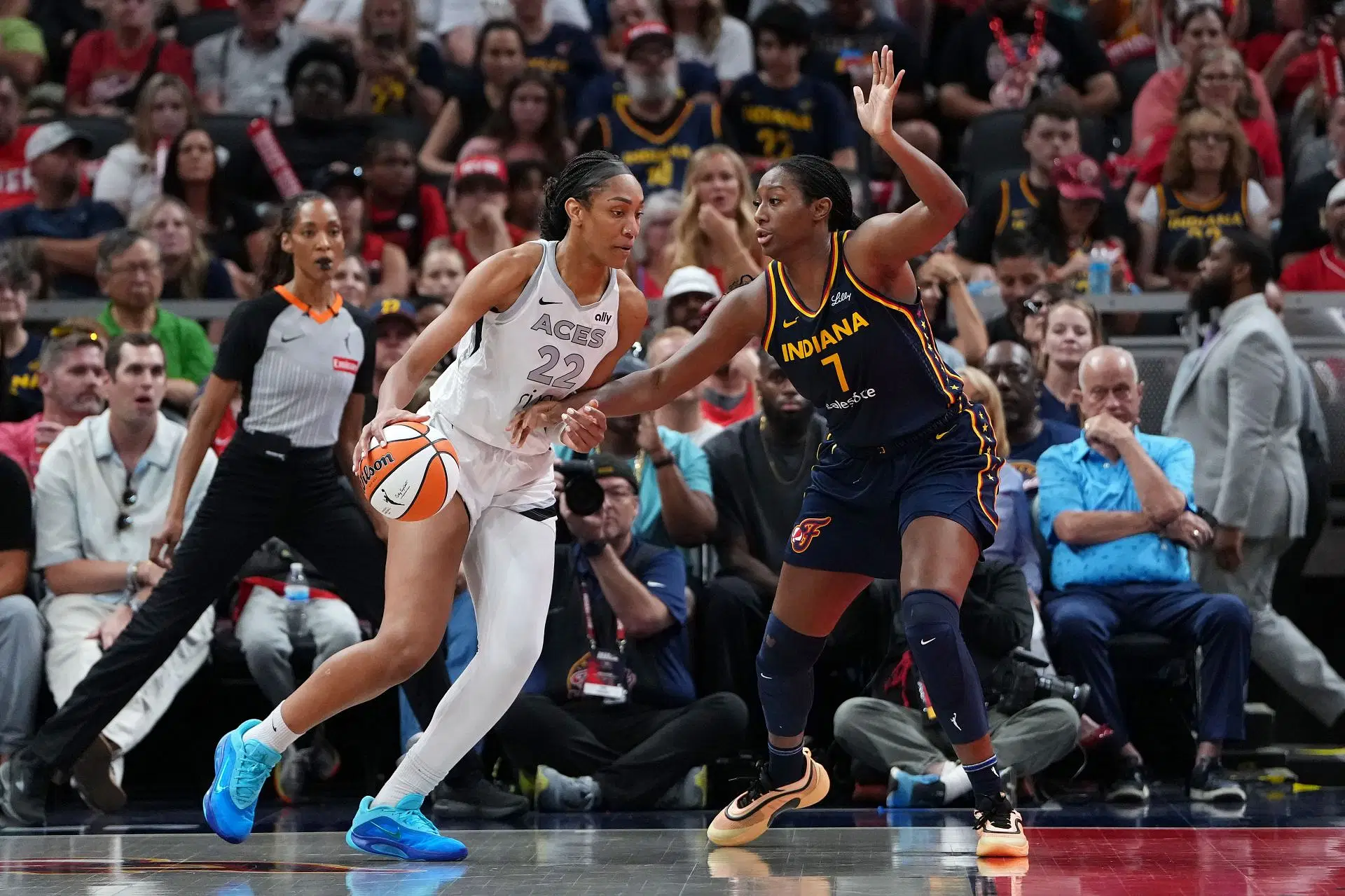 Las Vegas Aces v Indiana Fever - Source: Getty