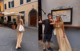 In Photos: Connor McDavid's wife Lauren turns heads with her dreamy vacation in Tuscany
