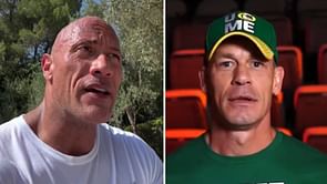 John Cena breaks character to praise WWE legend; The Rock won't be happy