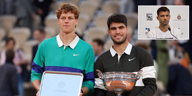 "Jannik Sinner & Carlos Alcaraz haven't seen the bad side of life" - Grigor Dimitrov warns superstar duo could change with age as fear 'creeps' in