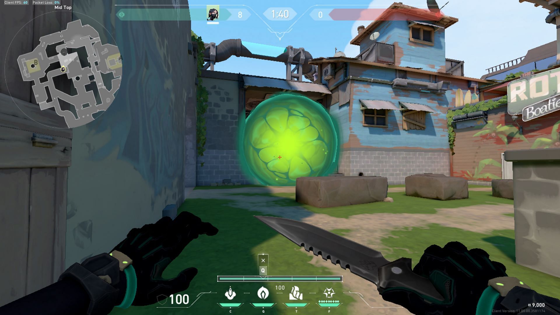 Mid Nest Poison Cloud position (Image via Riot Games)