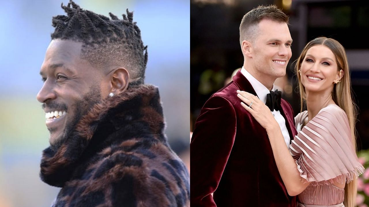 Antonio Brown - Tom Brady - Gisele B&uuml;ndchen