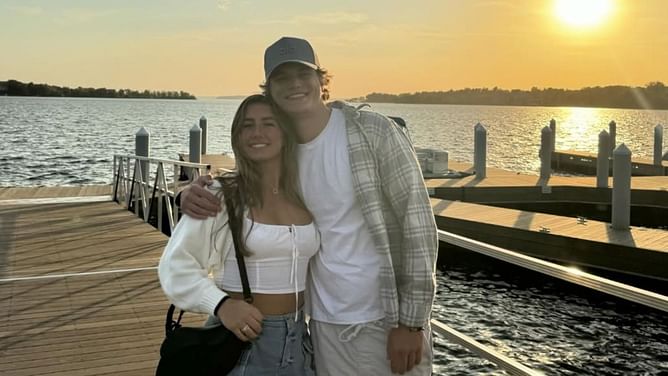 JJ McCarthy's pregnant fiancée Katya steals the spotlight during Vikings training camp