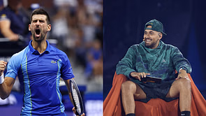 Nick Kyrgios stunned by Novak Djokovic’s impressive tweener in Wimbledon QF, fires back at troll after criticism over his message
