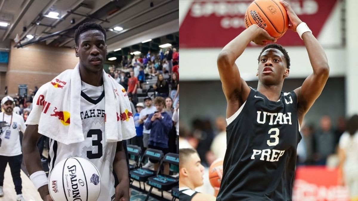 Video: $4.1 million NIL-valued AJ Dybantsa celebrates with MVP award after Team USA’s FIBA U19 World Cup win